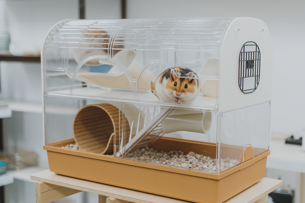 Lưu Ý Khi Làm Chuồng Hamster Bằng Mica