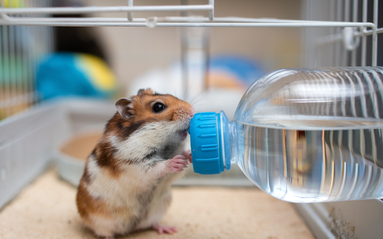 Lưu Ý Khi Cung Cấp Nước Cho Hamster