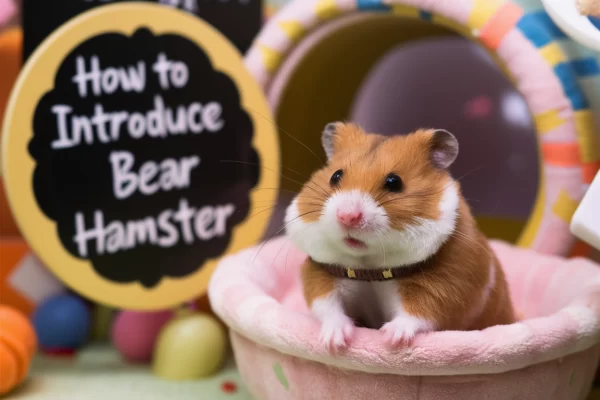 Cách Làm Quen Với Hamster Bear